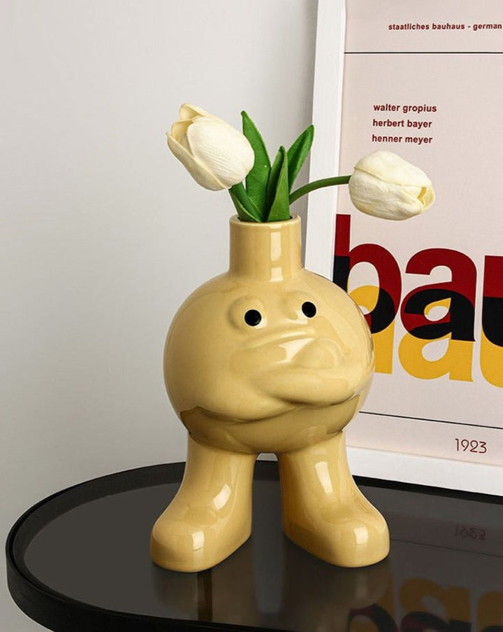 Character Ceramic Vase | Bowlift