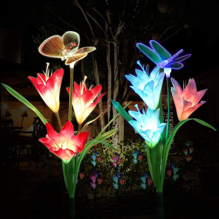 BowLift | Soleil flower - Illuminate your garden - Magical atmosphere - Renewable energy