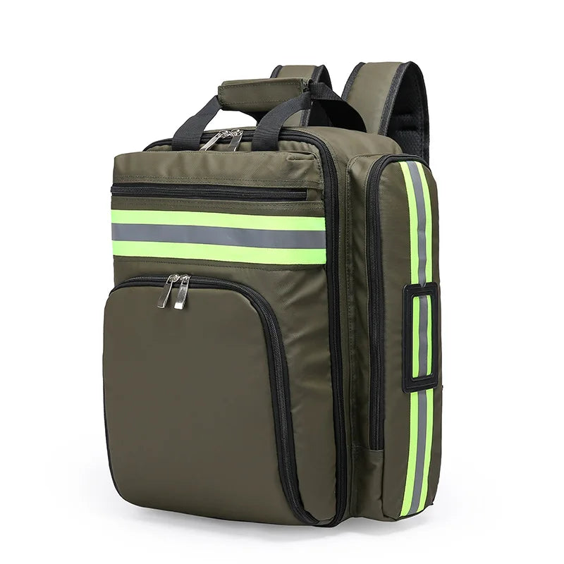 BowLift | Emergency Backpack SafePak Rescue+ | Waterproof & Reflective | For First Aid & Survival | 45×35×15 cm