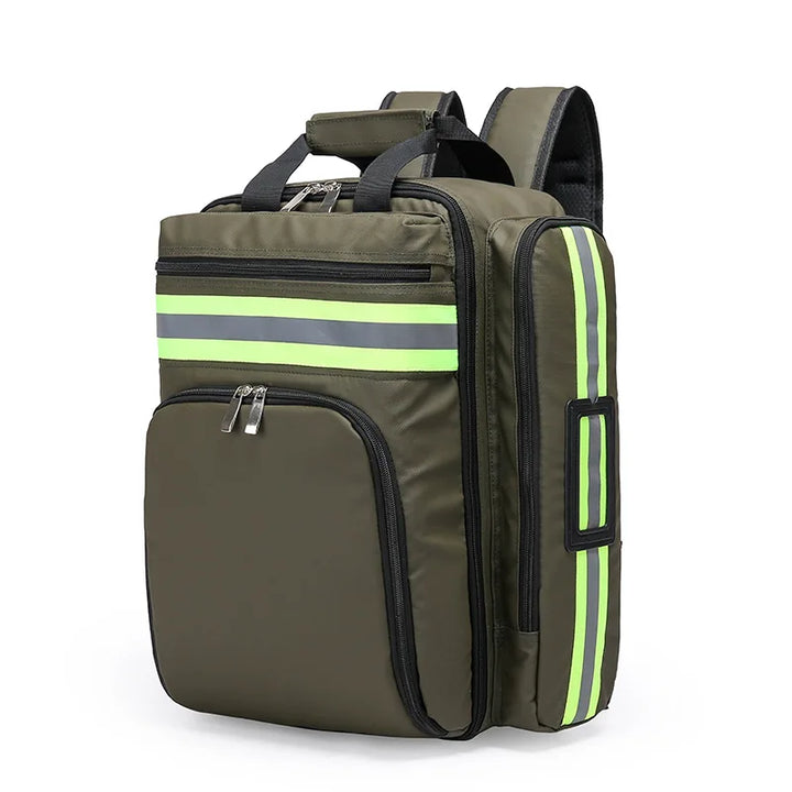BowLift | Emergency Backpack SafePak Rescue+ | Waterproof & Reflective | For First Aid & Survival | 45×35×15 cm