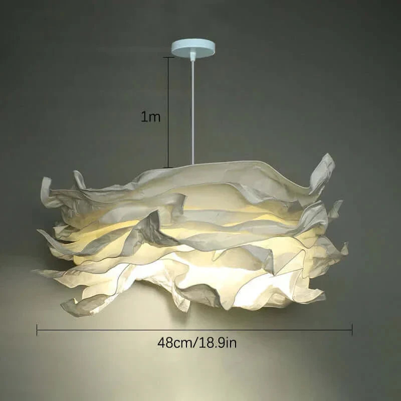 BowLift | Cloud Like Paper Lampshade up to 70 cm wide