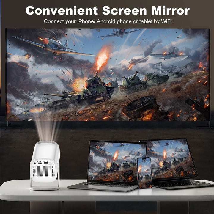 BowLift | Smart Mini Android 4K Support Home Cinema Projector