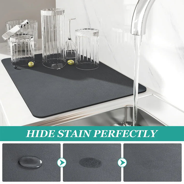 BowLift | Kitchen Countertop Water Absorbent Mat