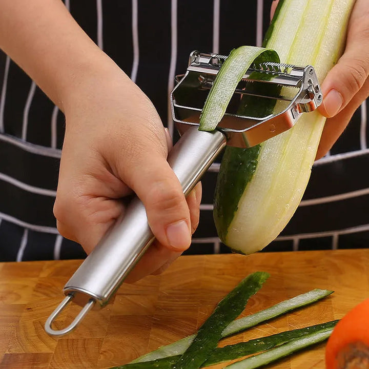 Vegetable Peeler Stainless Steel Ergonomic Rustproof | Bowlift