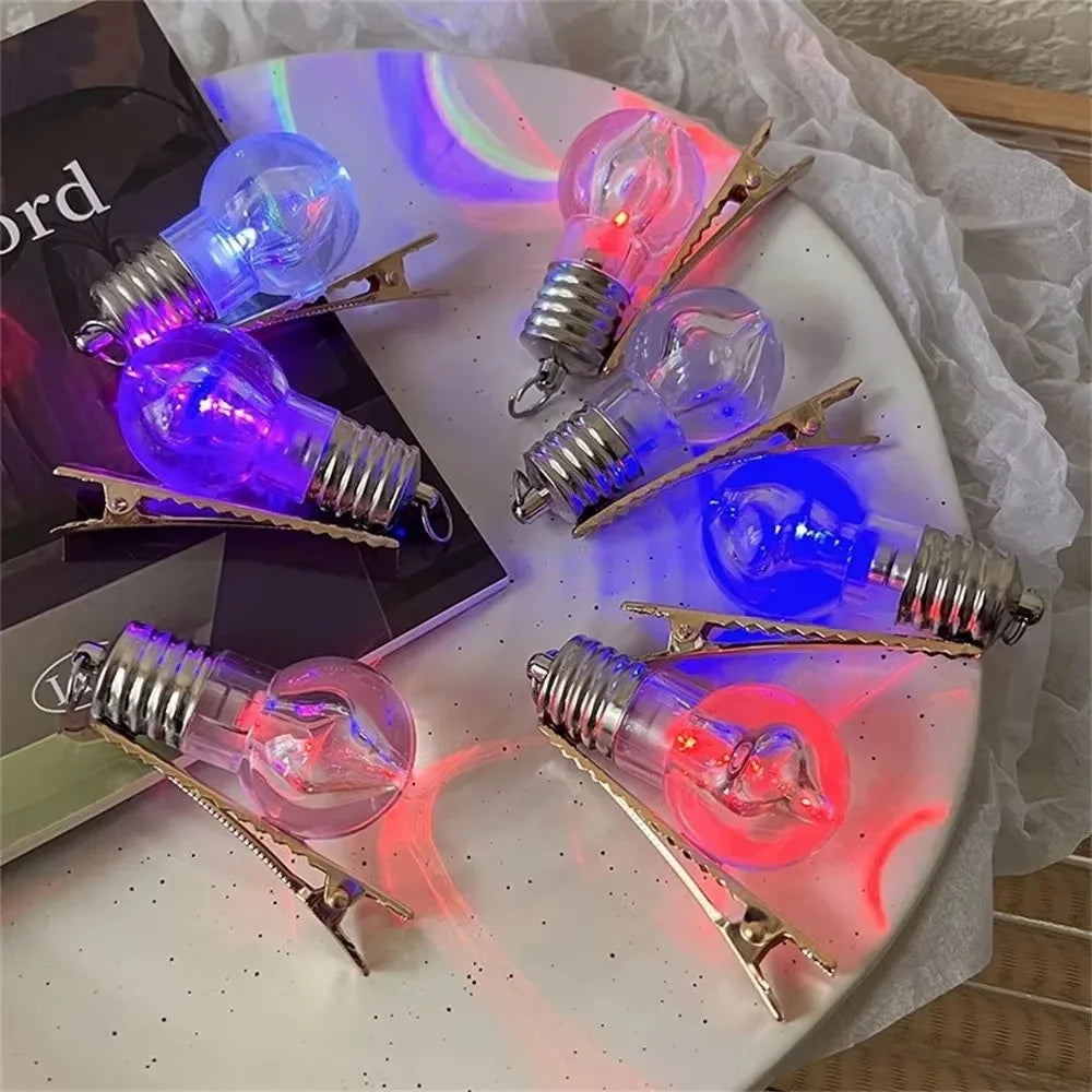 BowLift | Luminous Light Bulb Party Hairpin