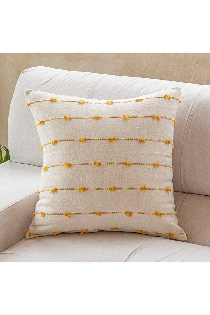 Jacquard Cotton Cushion | Bowlift
