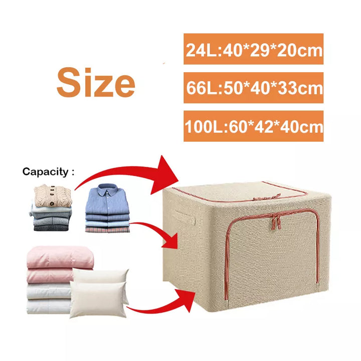 FoldaBowlifte Storage Space-Saving Large Organizer Box | Bowlift