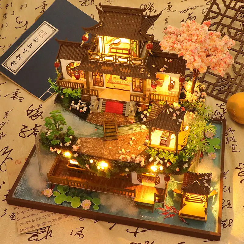 BowLift | DIY Wooden Chinese Ancient Casa Miniature Building Kit