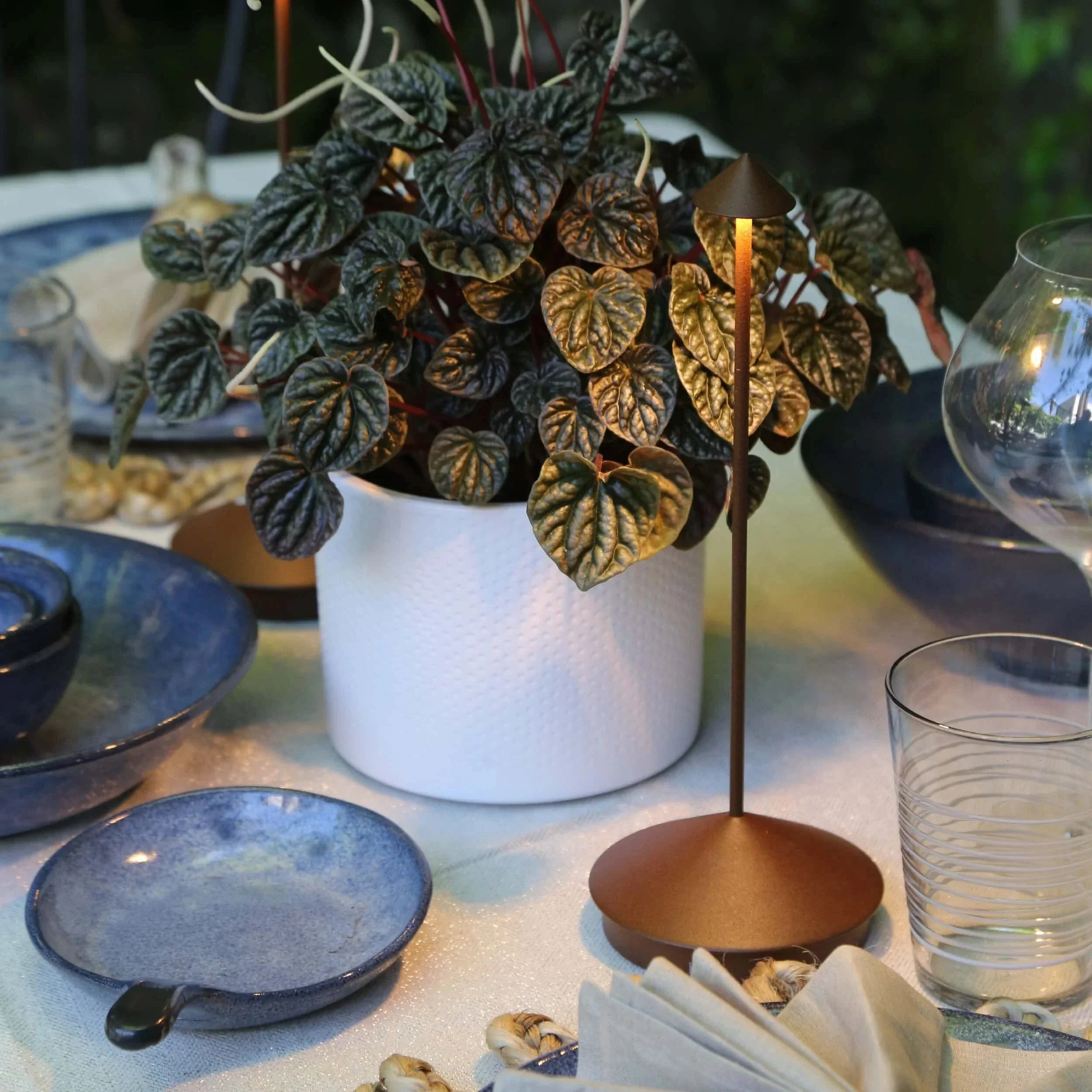 BowLift | Rechargeable Table Lamp Creative Dining Room Touch Led Pina pro Table Lamp Hotel Bar Coffee Desk Lamp Decorative Desk Lamp