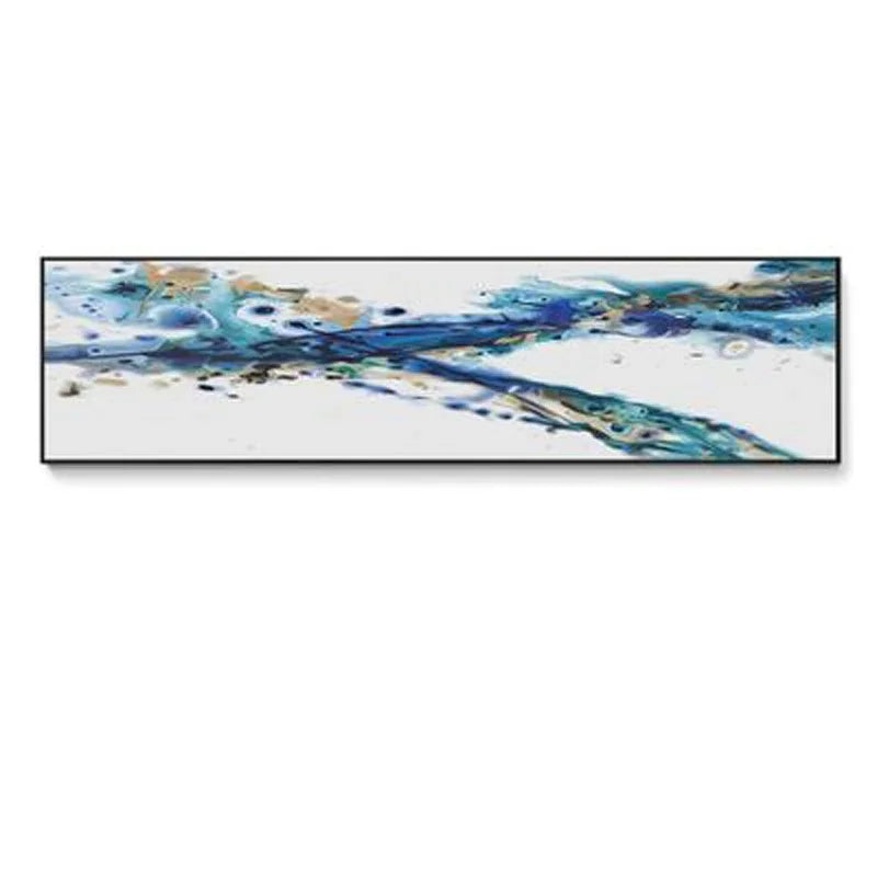Modern Abstract Wide Format Wall Art Fine Art Canvas Prints Pictures For Living Room Above The Sofa Art For Bedroom Above The Bed | Bowlift