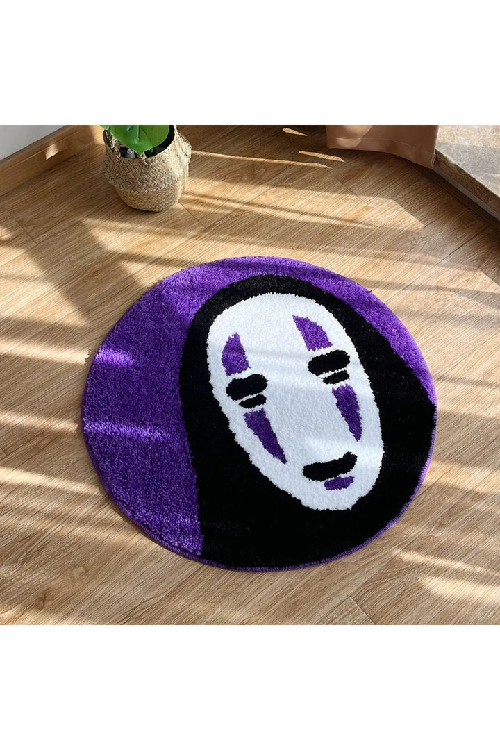 Face Soft Round Rug | Bowlift