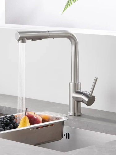 BowLift | Modern kitchen faucet flexibility and comfort within reach