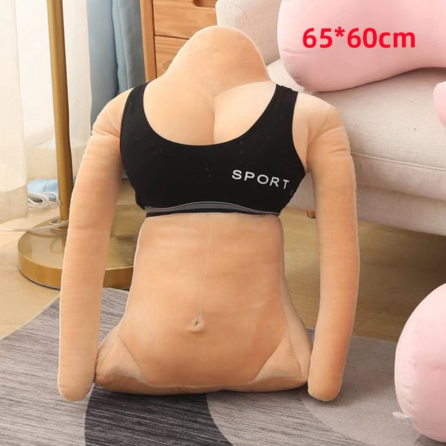 BowLift | Muscle Man Strong Cuddly Body Pillow Cushion