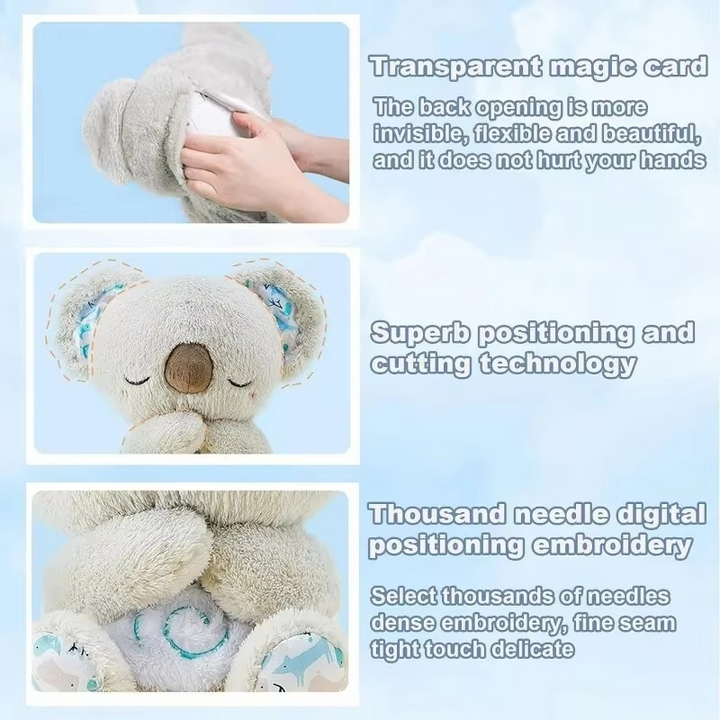 BowLift | Cuddly Koala Plush Sleep Companion with Gentle Glow and Soothing Sounds