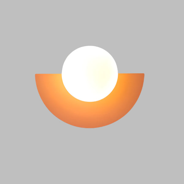 BowLift | Semi-Circular Wall Lamp in Scandinavian Style Minimalism and Warm Light