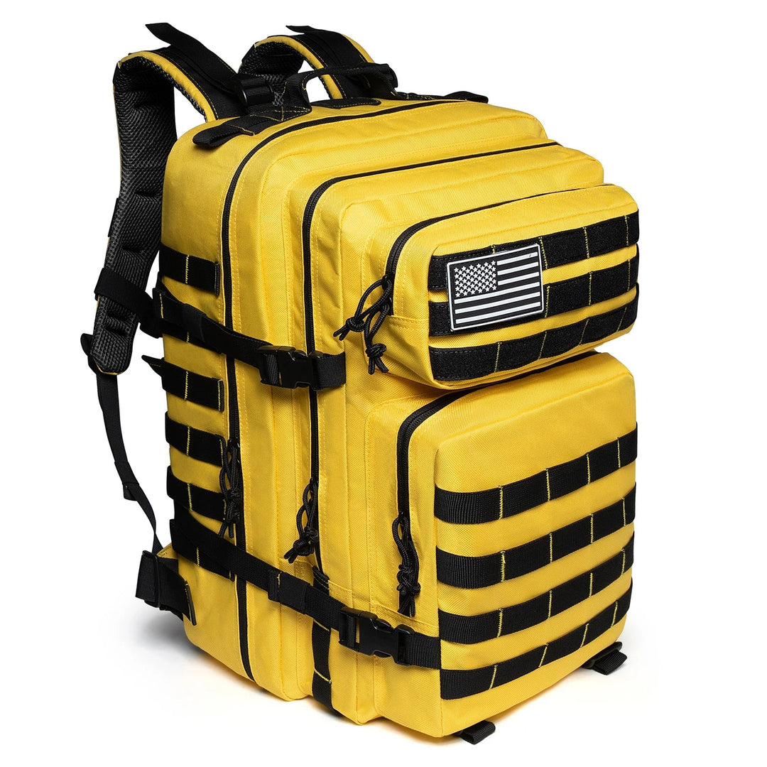 BowLift | TACTICO45 45 L Outdoor Rucksack | Molle-System | 3-Day Capacity | Robust & Multifunctional – Black/Khaki/Olive