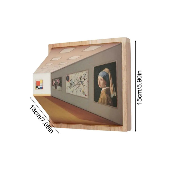BowLift | 3D Vision Play Wall Lamp Art