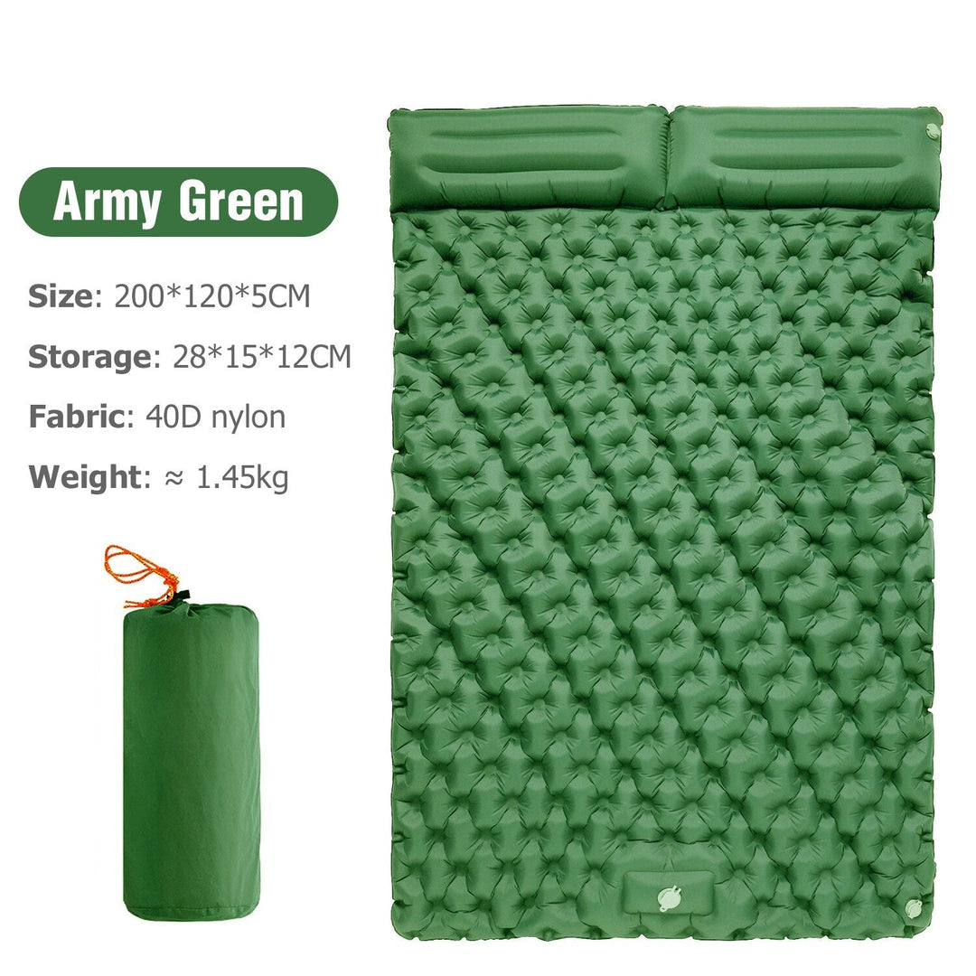 Portable Inflatable Built-in Pillow Nature Nest Camping Bed | Bowlift
