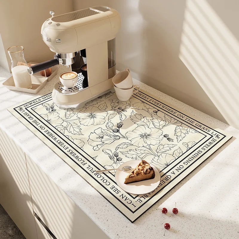 BowLift | Kitchen Countertop Water Absorbent Mat