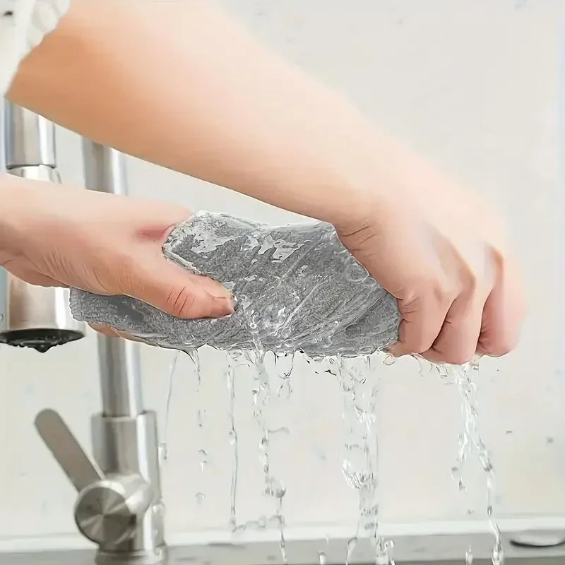 CleanPro 5 Piece Set Microfiber Cleaning Cloths Bowlift