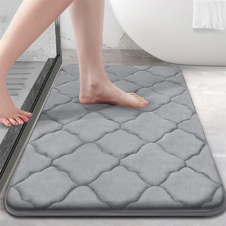 BowLift | Soft Comfortable Non-Slip Bath Mat for Safe and Dry Floors