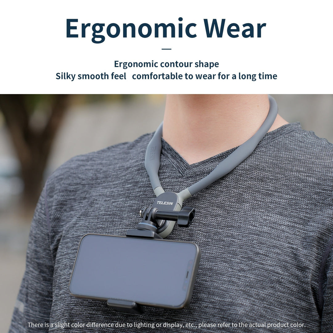 Magnetic Silicone Neck-Mounted Action Camera Accessories | Bowlift