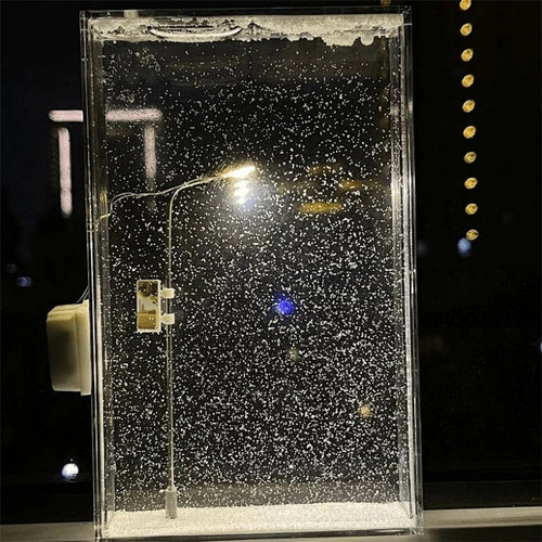 LED Streetlamp Snowfall Effect Decor | Bowlift