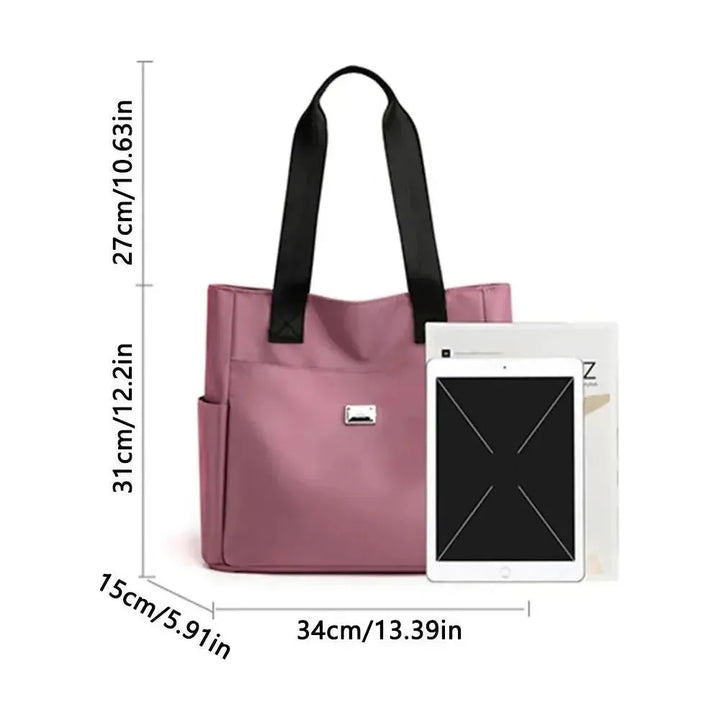 SchoolPro Bag - Waterproof Lightweight Handbag with Large Capacity | Bowlift