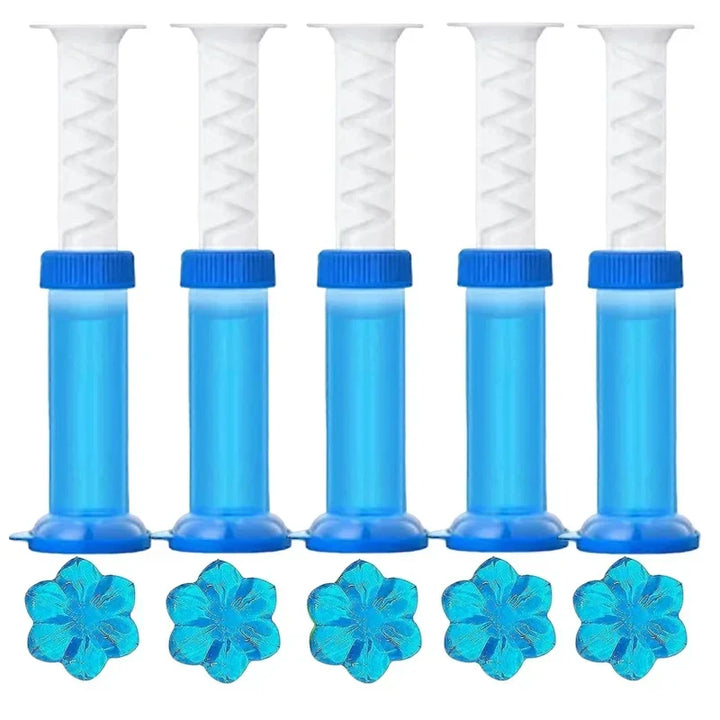 BowLift | BloomFresh WC-Gel Flowers | Fragrance Gel for Toilet & Urinal | Cleansing, Antibacterial & Decorative | 12 Flowers per Stick