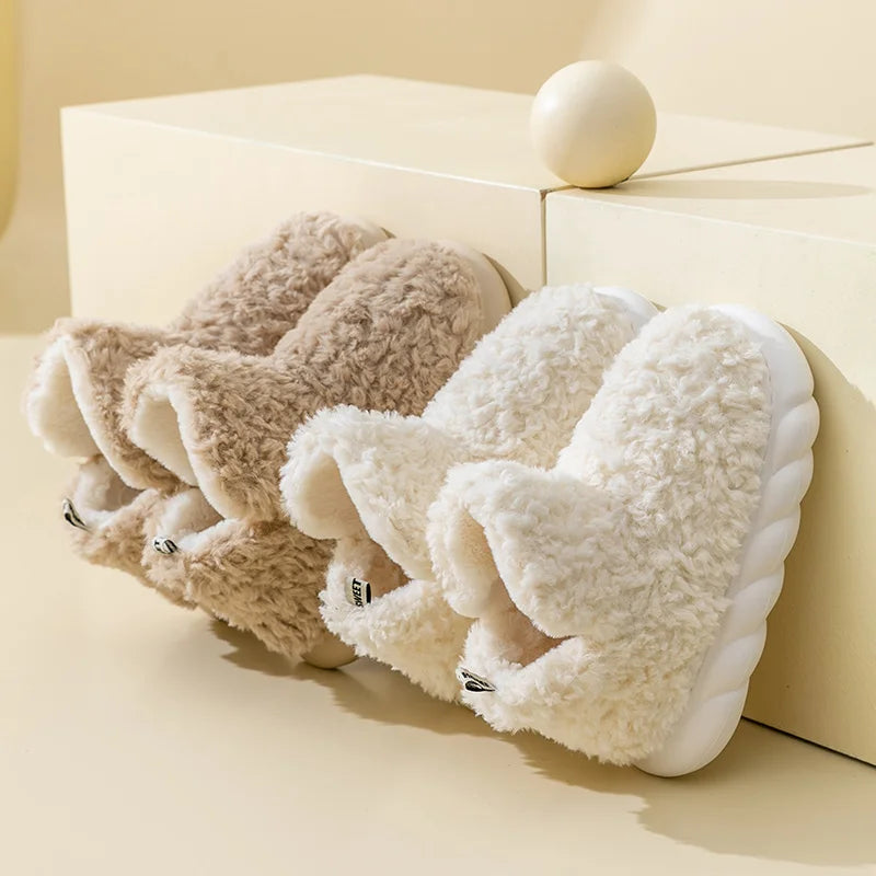 Warm and Cozy Women's Slippers for Autumn and Winter – Non-Slip, Comfortable Slippers for Home and Leisure | Bowlift