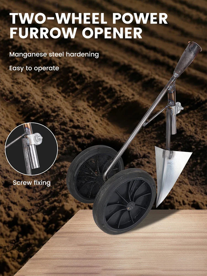 BowLift | Weeding Hoe TerraRex Duo | Hand-forged from Manganese Steel | For Weeding & Soil Loosening | Without Handle
