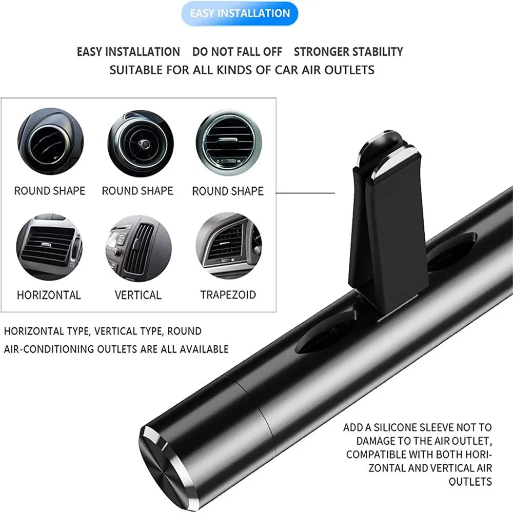BowLift | AROMOVA Car Fragrance Clip | Long-lasting natural scent with essential oils | Adjustable vent clip | No leakage | For car & room air