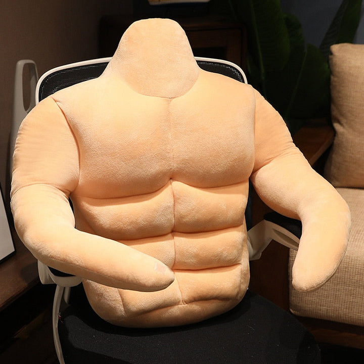 BowLift | Muscle Man Strong Cuddly Body Pillow Cushion