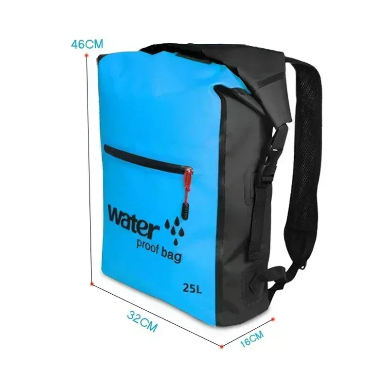 BowLift | AquaGuard Backpack 25L | Waterproof and breathable backpack for kayaking, trekking and outdoor adventures