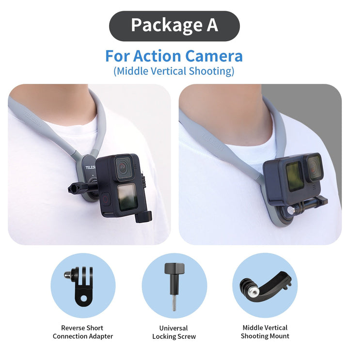 Magnetic Silicone Neck-Mounted Action Camera Accessories | Bowlift