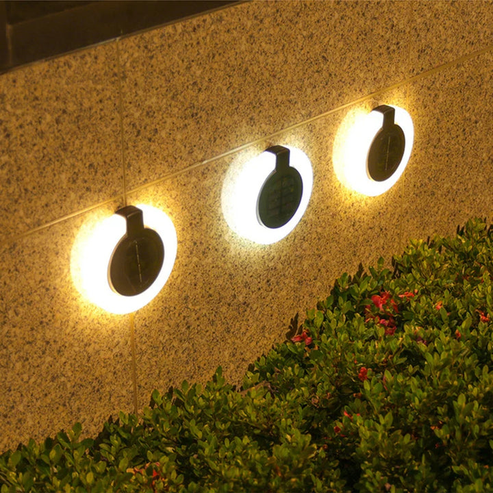 BowLift | Lumora Solar Wall Light | 360° Swivable & Weatherproof | LED Garden Light | Up to 10h Light Duration