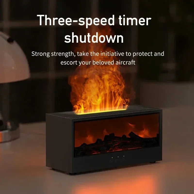 BowLift | Fireplace Flame Mist Humidifier
