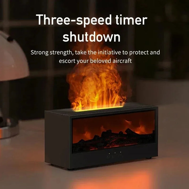 BowLift | Fireplace Flame Mist Humidifier