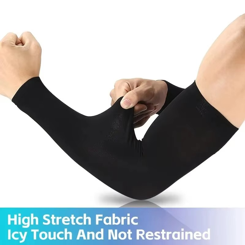 BowLift | UV Protective Ice Silk Arm Sleeves for Sports & Outdoor Activities