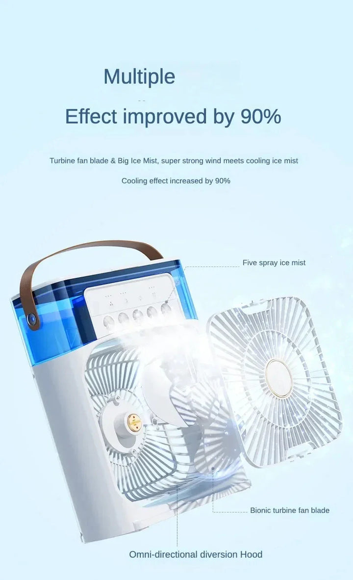 BowLift | AirMist Pro Desktop Humidifier Fan