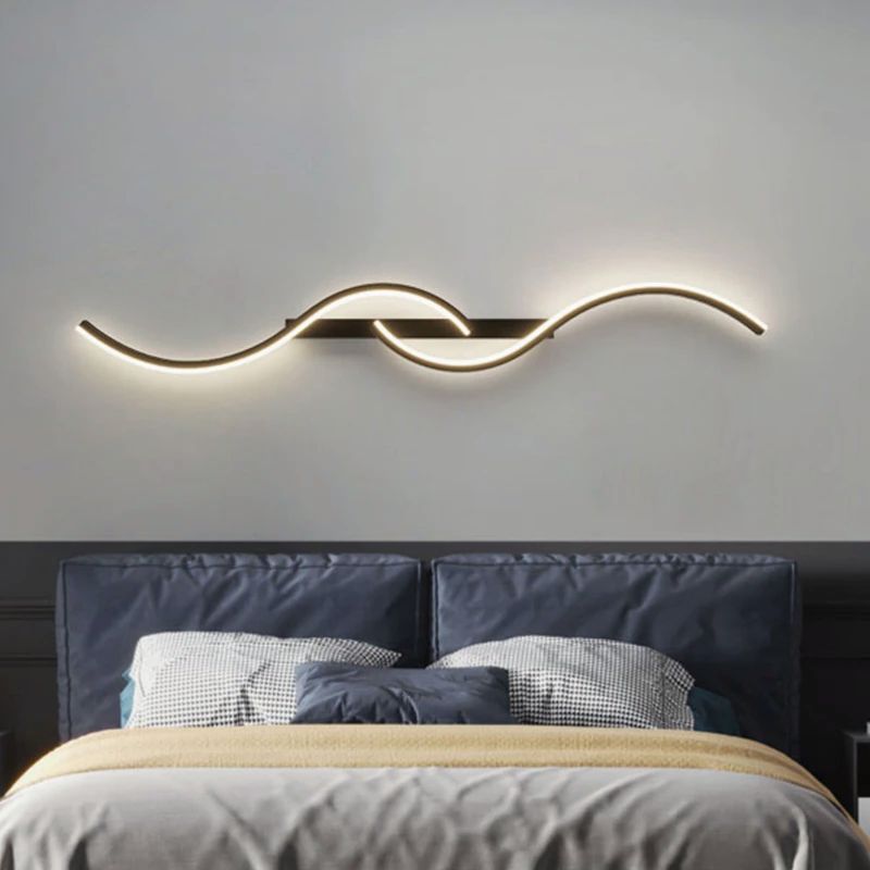 BowLift | Contemporary LED Wall Lamp – Artistic Combination of Forms