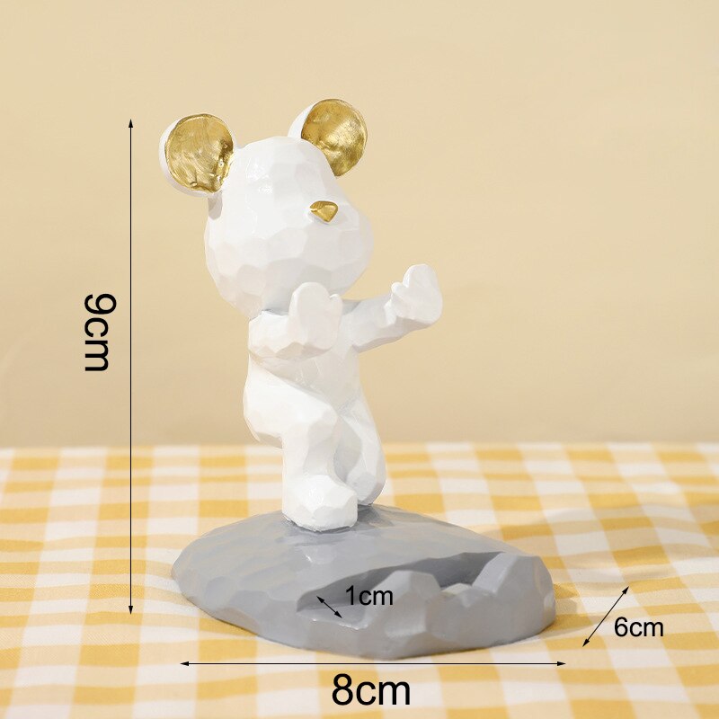 BowLift | Mini Karate Bear Phone Stand