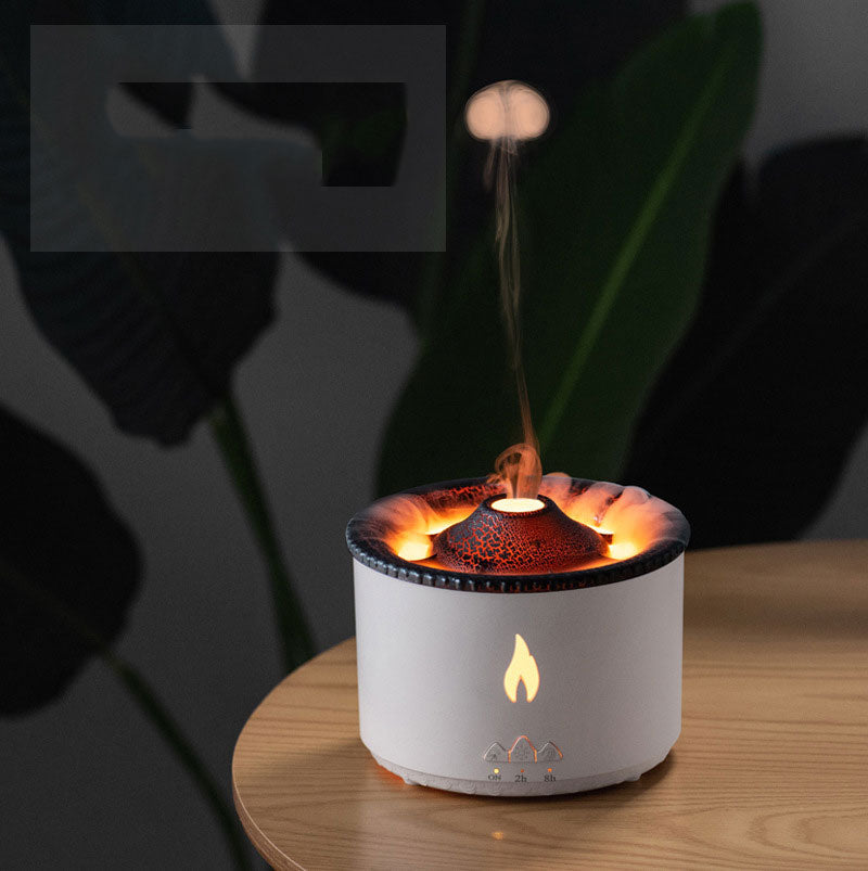 Volcanic Flame Air Humidifier Night Lamp | Bowlift