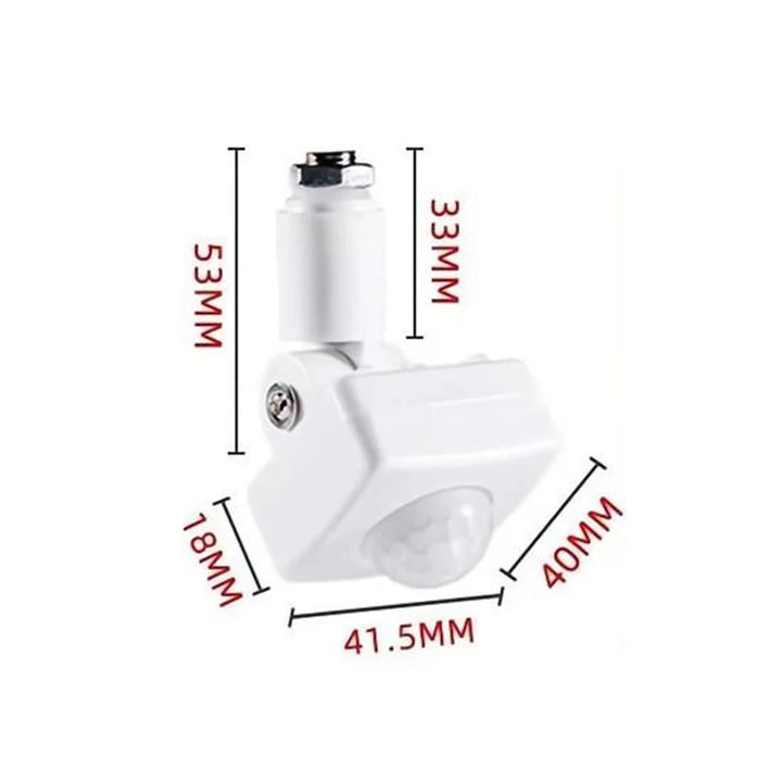 BowLift | Motion Sensor LumaGuard PIR | IP65 Waterproof | 85–265V | Adjustable LED Switch & Twilight Sensor