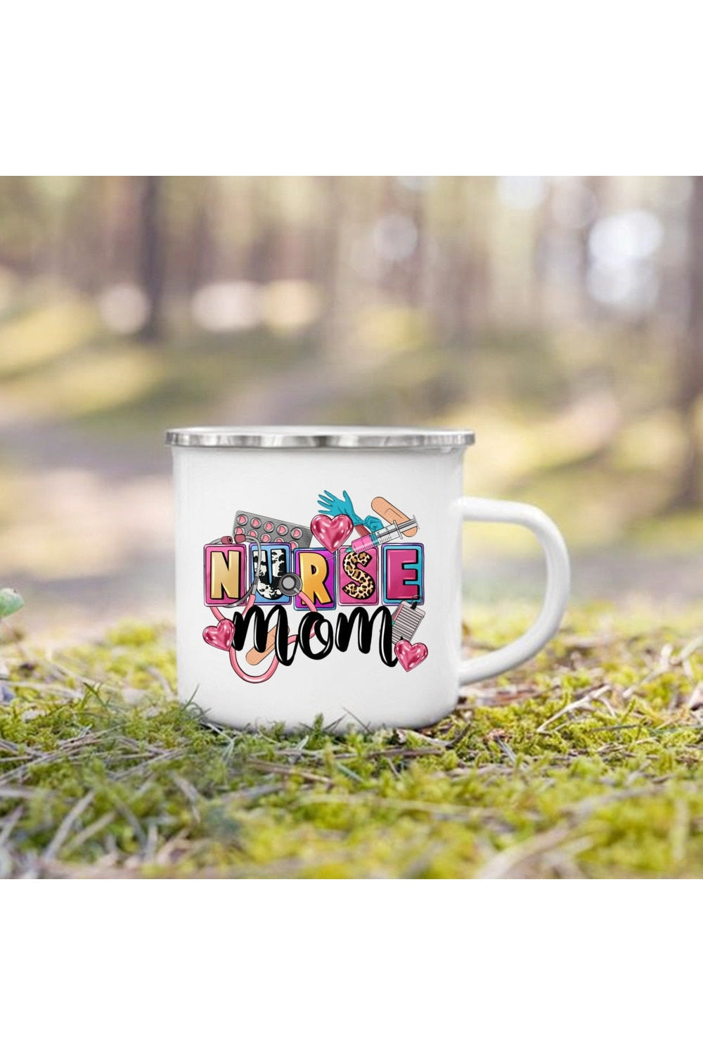 Life Themes Enamel Cup | Bowlift
