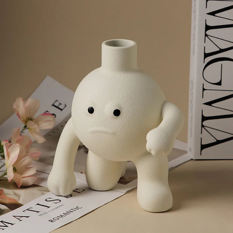 Character Ceramic Vase | Bowlift
