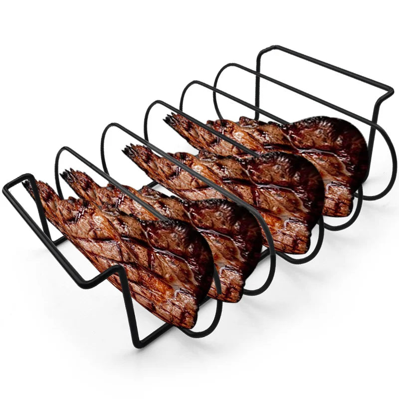 BowLift | GrillMaster Steak Rack | Heat Resistant | Sturdy Iron
