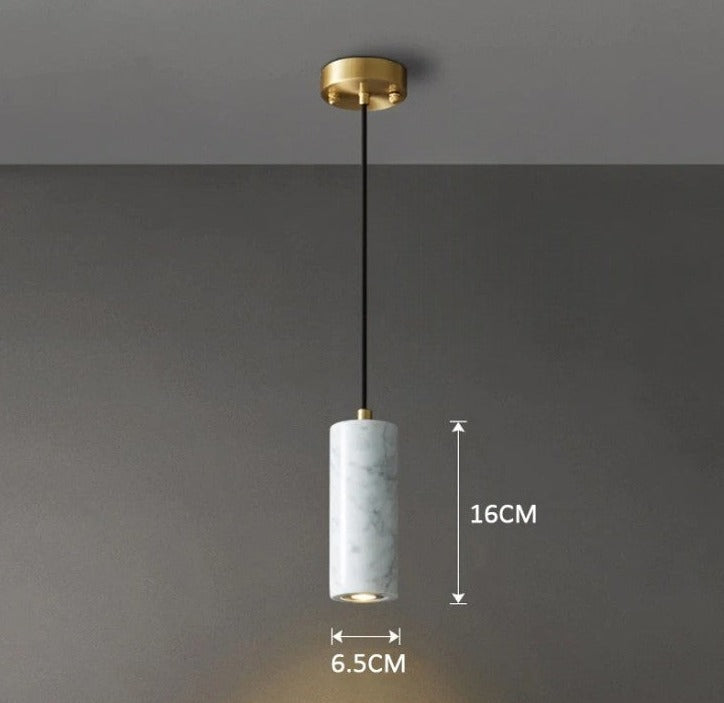 BowLift | Minimalistic Marble LED Pendant Light