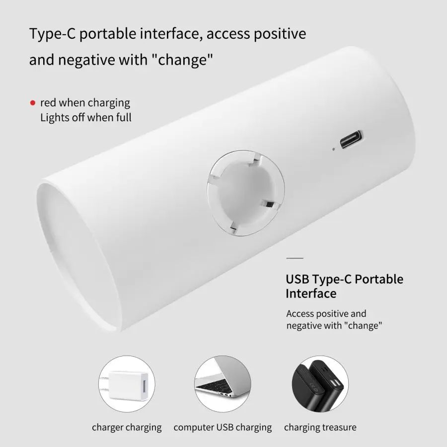 BowLift | Lumora LED table lamp with touch dimming | Eye-friendly & rechargeable | USB-C | 2000 mAh battery | For desk, bedside table & decor