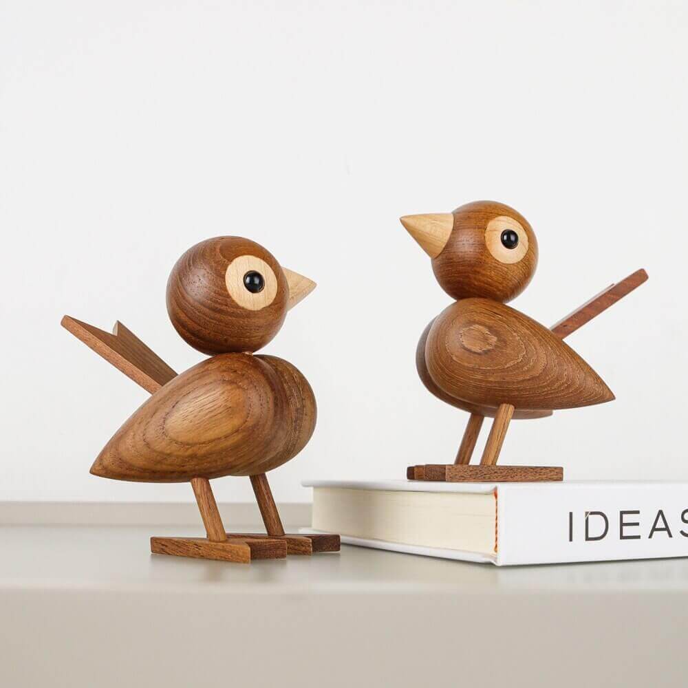 BowLift | A little bird told me, Nordic wooden ornament